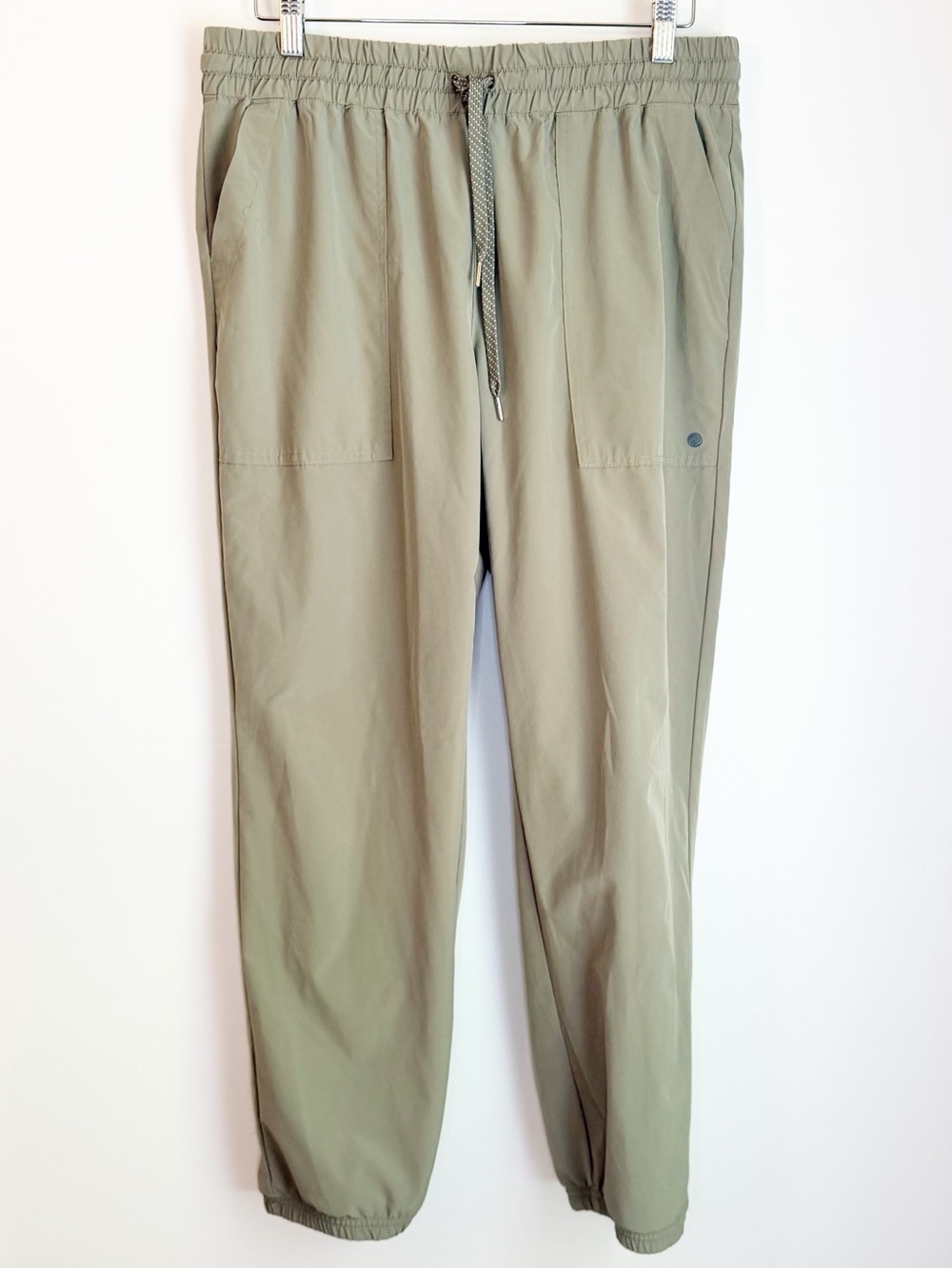 Apana Olive Drawstring Joggers for Men